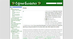 Desktop Screenshot of cyprusgardener.co.uk