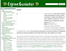 Tablet Screenshot of cyprusgardener.co.uk